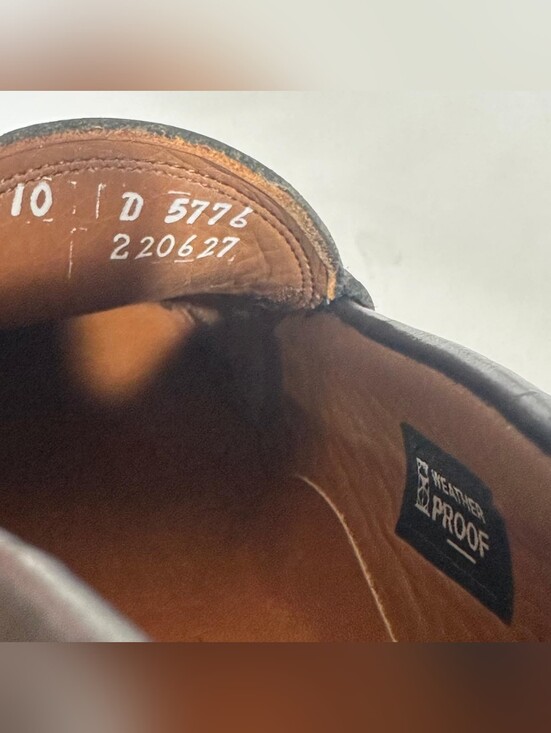 Allen Edmonds Freeport Weatherproof Lug Penny Loafer Black 10 D Storm Welt USA main image 16